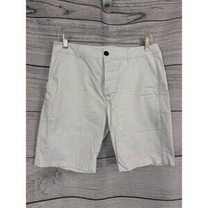 Mens ASOS White Chino Shorts W30